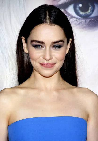 Emilia Clarke Hbo Tredje Säsongspremiär Game Thrones Som Hölls Tcl — Stockfoto