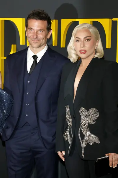 Lady Gaga Bradley Cooper Speciale Vertoning Van Netflix Maestro Het — Stockfoto