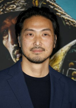 Takehiro Hira, 13 Şubat 2024 'te ABD' nin Los Angeles şehrindeki Akademi Film Müzesi 'nde düzenlenen FX' in Shogun galasında.
