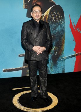 Hiroyuki Sanada, 13 Şubat 2024 'te ABD' nin Los Angeles kentindeki Akademi Sinema Müzesi 'nde düzenlenen FX' in Shogun galasında.