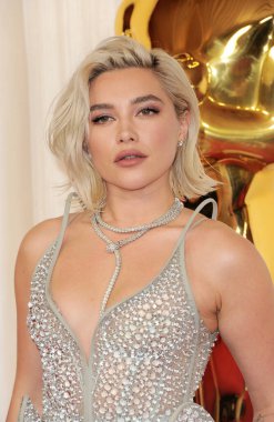 Florence Pugh at the 96th Annual Academy Awards held at the Dolby Theater in Hollywood, USA on March 10, 2024. clipart