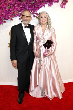 Arthur Max ve Elli Griff, 10 Mart 2024 'te ABD' nin Hollywood kentindeki Dolby Tiyatrosu 'nda düzenlenen 96..