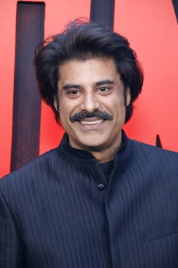 Sikandar Kher at the Los Angeles premiere of 'Monkey Man' held at the TCL Chinese Theater in Hollywood, USA on April 3, 2024. clipart