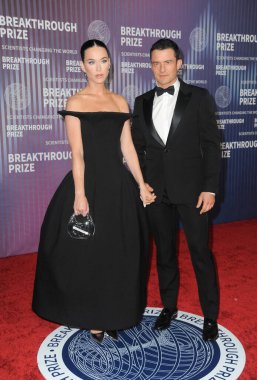 Katy Perry ve Orlando Bloom, 13 Nisan 2024 'te ABD' nin Los Angeles kentindeki Akademi Sinema Müzesi 'nde düzenlenen 10..