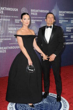 Katy Perry ve Orlando Bloom, 13 Nisan 2024 'te ABD' nin Los Angeles kentindeki Akademi Sinema Müzesi 'nde düzenlenen 10..
