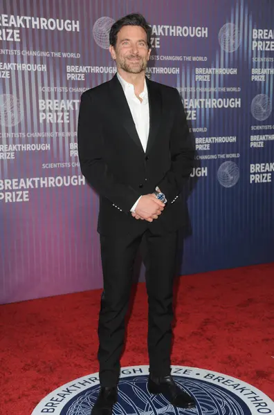 Bradley Cooper 10Th Annual Breakthrough Prize Ceremony Held Academy Museum Stock Picture