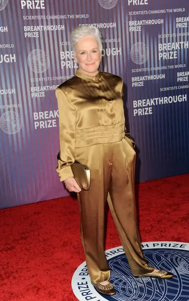 Glenn Close 10Th Annual Breakthrough Prize Ceremony Held Academy Museum Stock Image