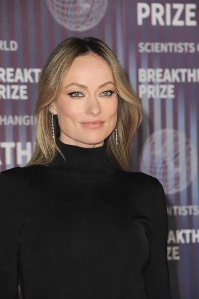 Olivia Wilde 10Th Annual Breakthrough Prize Ceremony Held Academy Museum Stock Photo