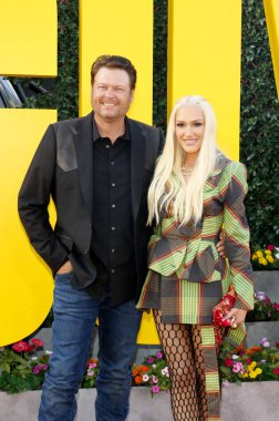 Blake Shelton ve Gwen Stefani 'The Fall Guy' ın Los Angeles galasında 30 Nisan 2024 'te ABD' nin Hollywood şehrindeki Dolby Tiyatrosu 'nda düzenlendi..