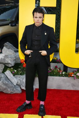 30 Nisan 2024 'te ABD' nin Hollywood kentindeki Dolby Tiyatrosu 'nda düzenlenen' The Fall Guy 'ın Los Angeles galasında YUNGBLUD.