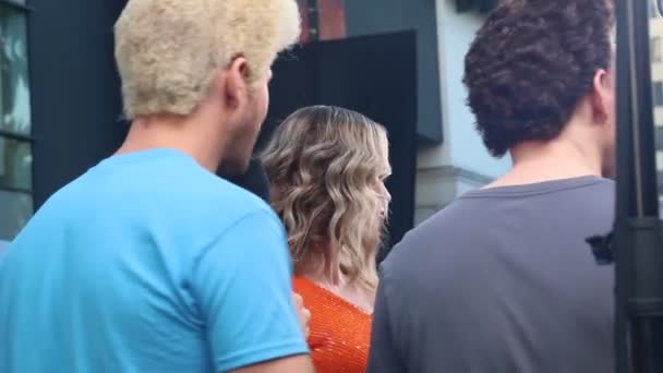 Ryan Gosling Beavis Mikey Day Butt Head Emily Blunt Los — Stok video