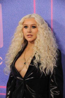 Christina Aguilera, Los Angeles, ABD 'deki YouTube Tiyatrosu' nda 3 Mart 2022 'de düzenlenen 2022 Billboard Women in Music' te..