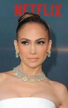 Jennifer Lopez, 20 Mayıs 2024 'te ABD' nin Hollywood kentindeki Mısır Tiyatrosu 'nda düzenlenen Netflix' in 'Atlas' ının Los Angeles galasında.