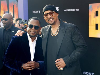 Martin Lawrence ve Will Smith, 30 Mayıs 2024 'te ABD' nin Hollywood kentindeki TCL Çin Tiyatrosu 'nda düzenlenen' Bad Boys: Ride or Die 'prömiyerinde.