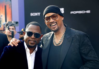 Martin Lawrence ve Will Smith, 30 Mayıs 2024 'te ABD' nin Hollywood kentindeki TCL Çin Tiyatrosu 'nda düzenlenen' Bad Boys: Ride or Die 'prömiyerinde.