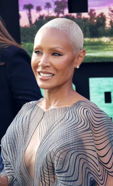 Jada Pinkett Smith, 30 Mayıs 2024 'te ABD' nin Hollywood kentindeki TCL Çin Tiyatrosu 'nda düzenlenen' Bad Boys: Ride or Die 'prömiyerinde.