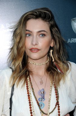 Paris Jackson, 1 Ağustos 2019 'da ABD' nin Hollywood kentindeki ArcLight Sinemasında düzenlenen 'Fıstık Ezmesi Şahini' nin Los Angeles galasında.
