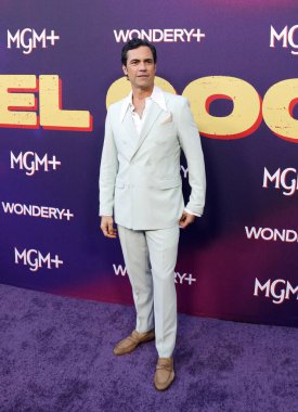 Danny Pino, 13 Haziran 2024 'te Hollywood' daki Harmony Gold Tiyatrosu 'nda düzenlenen' Otel Kokain 'in Los Angeles galasında.