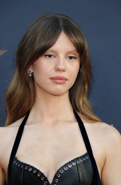 Mia Goth, 24 Haziran 2024 'te ABD' nin Hollywood kentindeki TCL Çin Tiyatrosu 'nda düzenlenen' MaXXXine 'galasında.