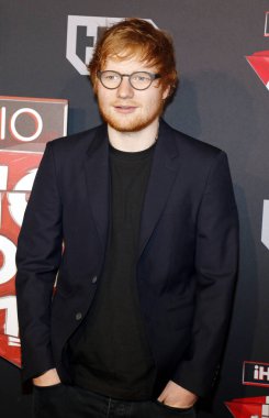 Ed Sheeran, 5 Mart 2017 'de Inglewood, ABD' de düzenlenen iHeartRadio Music Awards 'da.