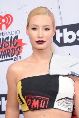 Iggy Azalea at the 2016 iHeartRadio Music Awards held at the Forum in Inglewood, USA on April 3, 2016.