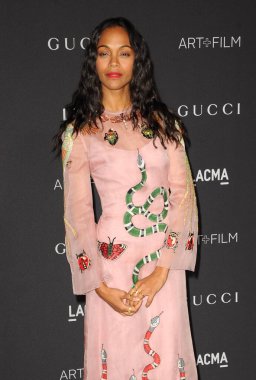 29 Ekim 2016 Los Angeles, ABD Lacma Zoe Saldana 2016 Lacma sanat + Film Gala düzenlenen.