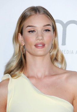 BURBANK, CA, ABD - 24 Ekim 2015: Rosie Huntington-Whiteley, 24 Ekim 2015 tarihinde ABD 'nin Burbank kentindeki Warner Bros. Stüdyolarında düzenlenen 2015 EMA Ödülleri.