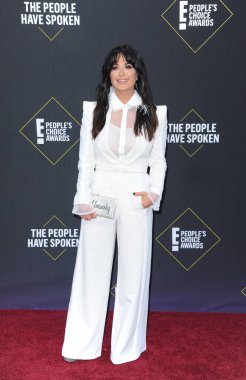 Kyle Richards 2019 E 'de! People 's Choice Ödülleri 10 Kasım 2019' da Santa Monica, ABD 'deki Barker Hangarında düzenlendi..