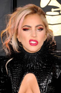 Lady Gaga, 12 Şubat 2017 'de ABD' nin Los Angeles kentindeki Staples Center 'da düzenlenen 59..