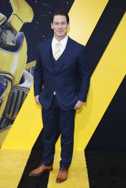 John Cena 'Bumblebee Tcl Çin Tiyatro IMAX Hollywood, ABD, 9 Aralık 2018 düzenlenen' Dünya galasında.