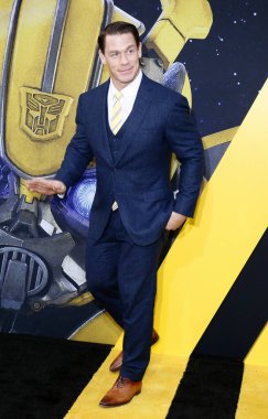 John Cena 'Bumblebee Tcl Çin Tiyatro IMAX Hollywood, ABD, 9 Aralık 2018 düzenlenen' Dünya galasında.