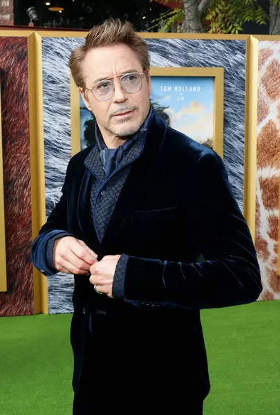 stock image Robert Downey Jr. at the Los Angeles premiere of 'Dolittle' held at the Regency Village Theatre in Westwood, USA on January 11, 2020.