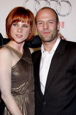 Natalya Rudakova and Jason Statham at the World Premiere of 