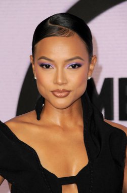 Karrueche Tran, 20 Kasım 2022 'de ABD' nin Los Angeles kentindeki Microsoft Tiyatrosu 'nda düzenlenen 2022 Amerikan Müzik Ödülleri' nde.