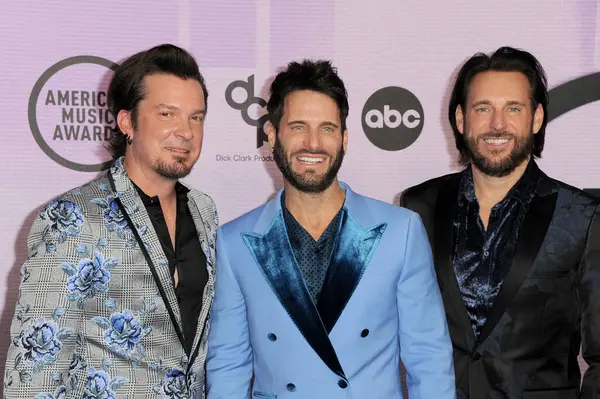 stock image Josh McSwain, Matt Thomas, and Scott Thomas of Parmalee at the 2022 American Music Awards held at the Microsoft Theater in Los Angeles, USA on November 20, 2022.