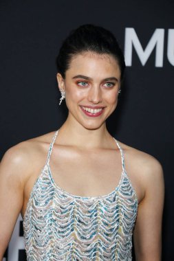 Margaret Qualley, 16 Eylül 2024 'te Hollywood, ABD' deki DGA Tiyatrosu 'nda düzenlenen' The Substance 'ın Los Angeles galasında.