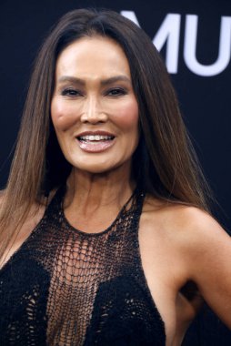 Tia Carrere, 16 Eylül 2024 'te Hollywood, ABD' deki DGA Tiyatrosu 'nda düzenlenen' The Substance 'ın Los Angeles galasında.