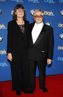 Margaret Sixel ve George Miller 6 Şubat 2016 tarihinde Abd'nin Los Angeles kentindeki Hyatt Regency Century Plaza'da düzenlenen 68..