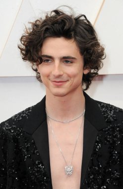 Timothee Chalamet, 27 Mart 2022 'de ABD' nin Los Angeles kentindeki Dolby Tiyatrosu 'nda düzenlenen 94..