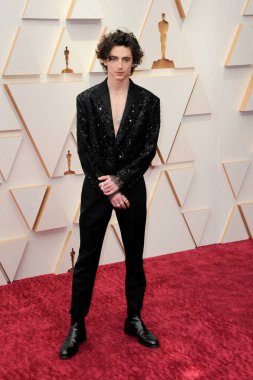 Timothee Chalamet, 27 Mart 2022 'de ABD' nin Los Angeles kentindeki Dolby Tiyatrosu 'nda düzenlenen 94..