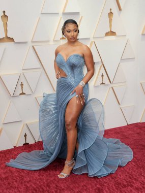 Megan Thee Stallion, 27 Mart 2022 'de ABD' nin Los Angeles kentindeki Dolby Tiyatrosu 'nda düzenlenen 94..