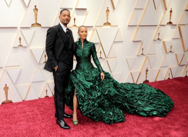 Will Smith ve Jada Pinkett Smith, 27 Mart 2022 'de ABD' nin Los Angeles kentindeki Dolby Tiyatrosu 'nda düzenlenen 94..