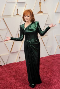 Reba McEntire, 27 Mart 2022 'de ABD' nin Los Angeles kentindeki Dolby Tiyatrosu 'nda düzenlenen 94..