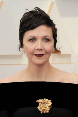 Maggie Gyllenhaal, 27 Mart 2022 'de ABD' nin Los Angeles kentindeki Dolby Tiyatrosu 'nda düzenlenen 94..