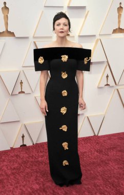 Maggie Gyllenhaal, 27 Mart 2022 'de ABD' nin Los Angeles kentindeki Dolby Tiyatrosu 'nda düzenlenen 94..