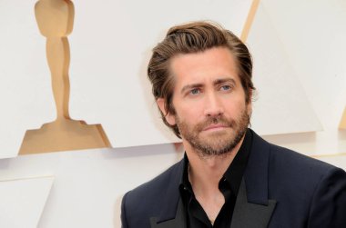 Jake Gyllenhaal, 27 Mart 2022 'de ABD' nin Los Angeles kentindeki Dolby Tiyatrosu 'nda düzenlenen 94..