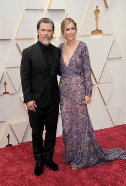 Josh Brolin ve Kathryn Boyd Brolin, 27 Mart 2022 'de ABD' nin Los Angeles kentindeki Dolby Tiyatrosu 'nda düzenlenen 94..