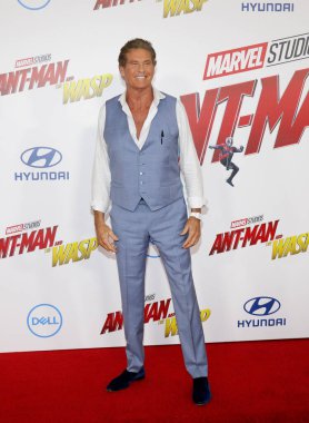 David Hasselhoff 'Ant-Man ve Wasp' Los Angeles galasında Hollywood, ABD El Capitan Tiyatrosunda düzenlenen 25 Haziran 2018.