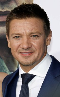 Jeremy Renner at the Los Angeles premiere of 'Arrival' held at the Regency Village Theater in Westwood, USA on November 6, 2016.