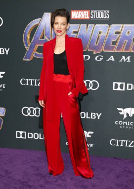 Evangeline Lilly 22 Nisan 2019'da Abd'nin Los Angeles kentindeki La Convention Center'da düzenlenen 'Avengers: Endgame'in Dünya prömiyerinde.